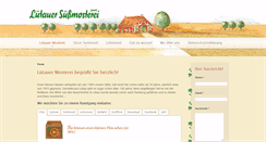 Desktop Screenshot of luetauer-mosterei.de
